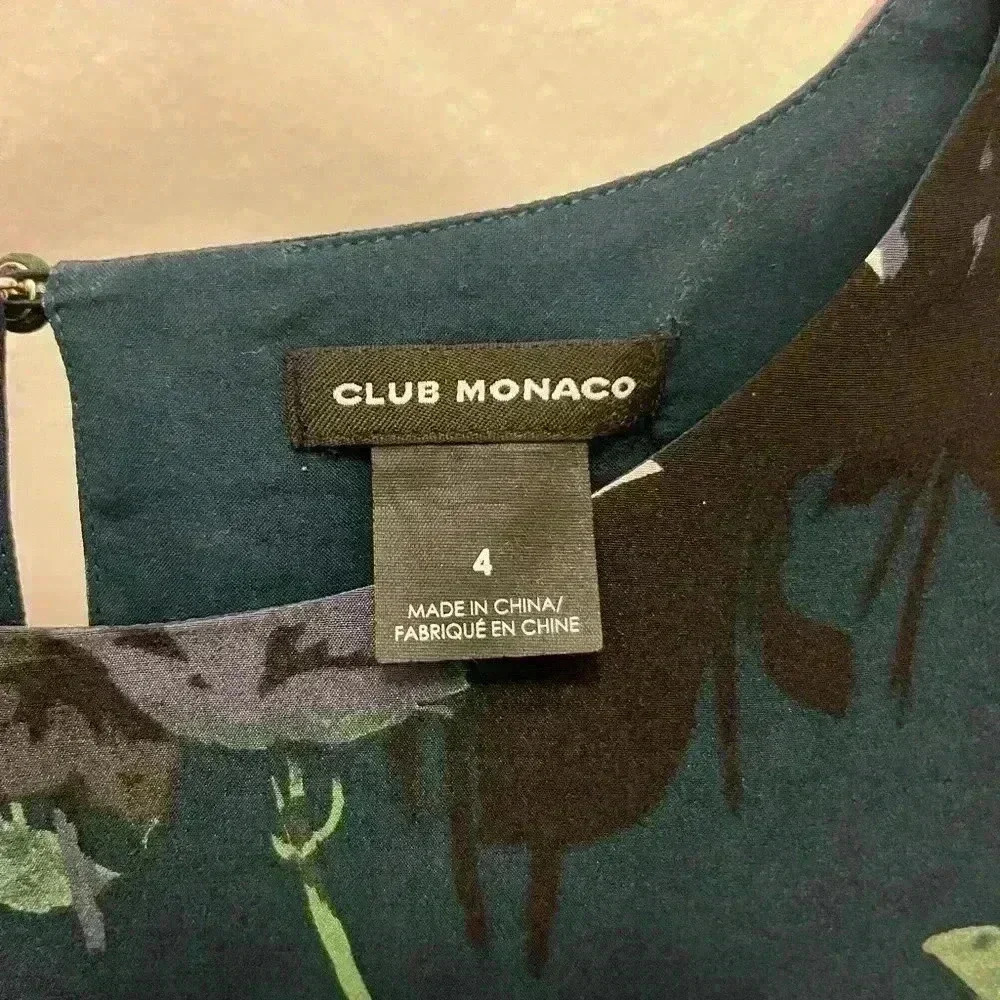 Club Monaco Floral Dress - Picture 8 of 9